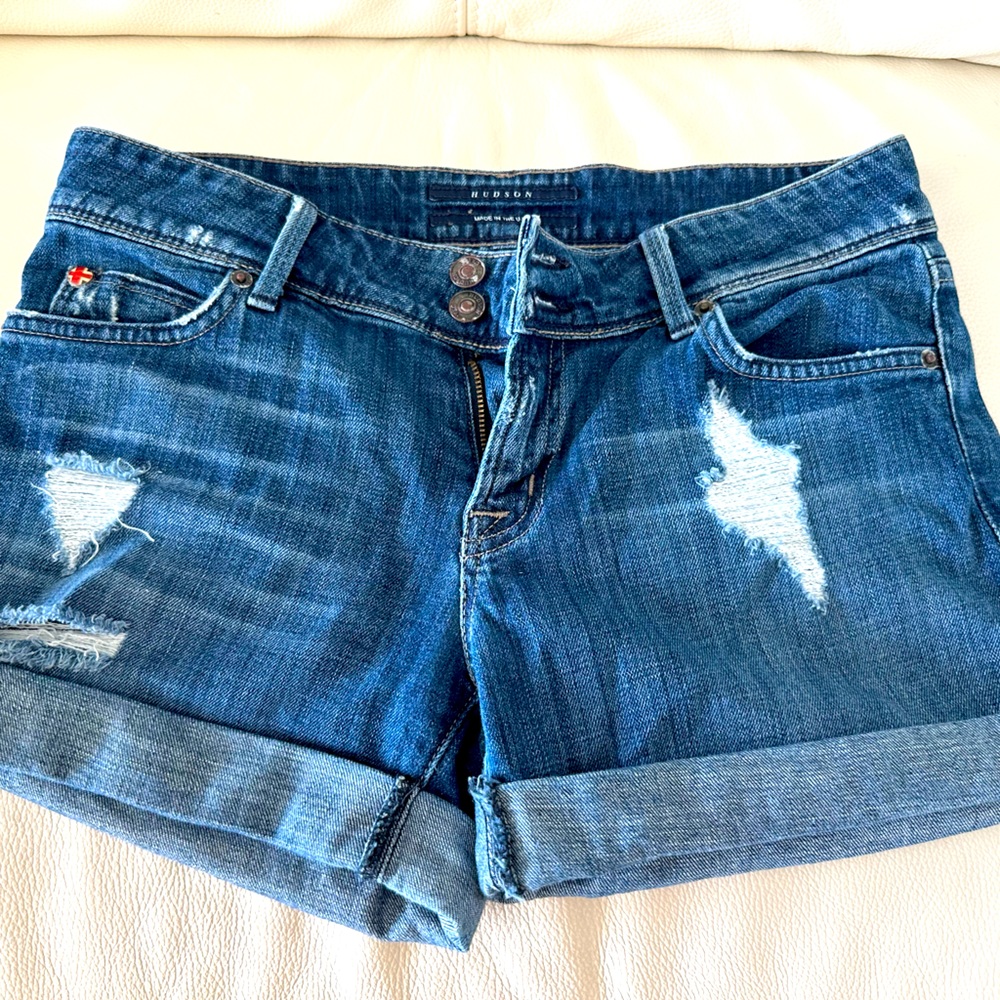 Hudson jean shorts